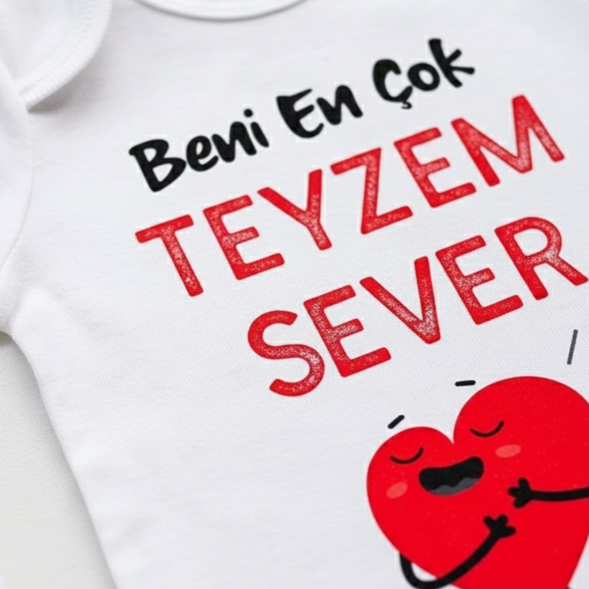 Teyzem Sever Baskılı Zıbın