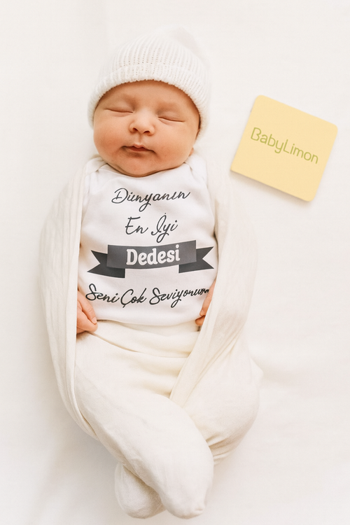 Dünyanın En İyi Dedesi Bebek Zıbını