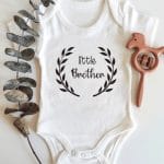 Little Brother Kısa Kol Organik Bebek Body
