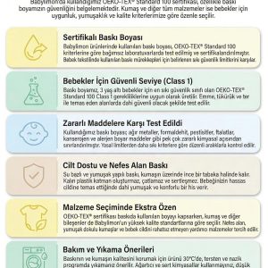 Baba-Oğul Temalı Yumruk Baskılı Bebek Zıbını, Beyaz, Kısa Kollu - Görsel 4