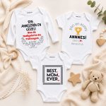 Dünyanın En Güzel Annesi 3’lü Bebek Zıbın Seti