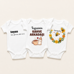 Teyzesinin Balı üçlü bebek zıbın seti